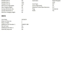 Arteriors Home New Arrivals Lariat Pendant