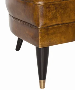 Arteriors Home Laurent Chair Mottled Brown