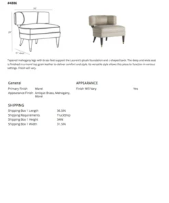 Arteriors Home Laurent Chair Morel New Arrivals 15 Arteriors Home Laurent Chair Morel New Arrivals