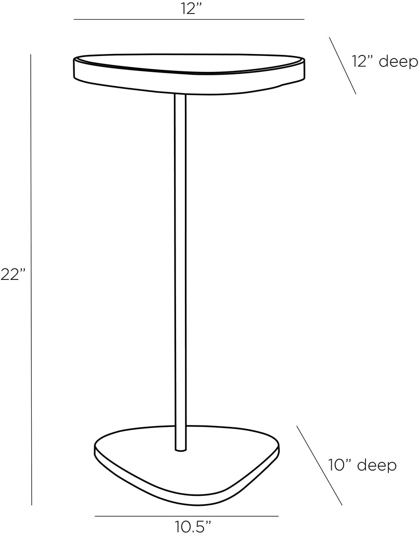 Arteriors Home Leela Large Accent Table New Arrivals 8 Arteriors Home Leela Large Accent Table New Arrivals