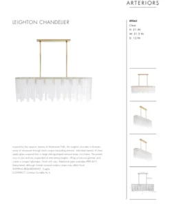 Arteriors Home Leighton Chandelier