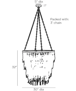 Arteriors Home New Arrivals Lizzy Chandelier