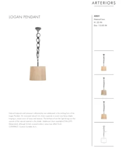 Arteriors Home New Arrivals Logan Pendant 17 Arteriors Home New Arrivals Logan Pendant