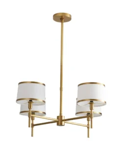 Arteriors Home New Arrivals Luciano Chandelier Antique Brass