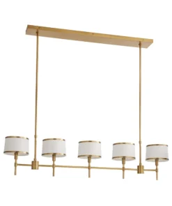 Arteriors Home Luciano Linear Chandelier Antique Brass New Arrivals 13 Arteriors Home Luciano Linear Chandelier Antique Brass New Arrivals