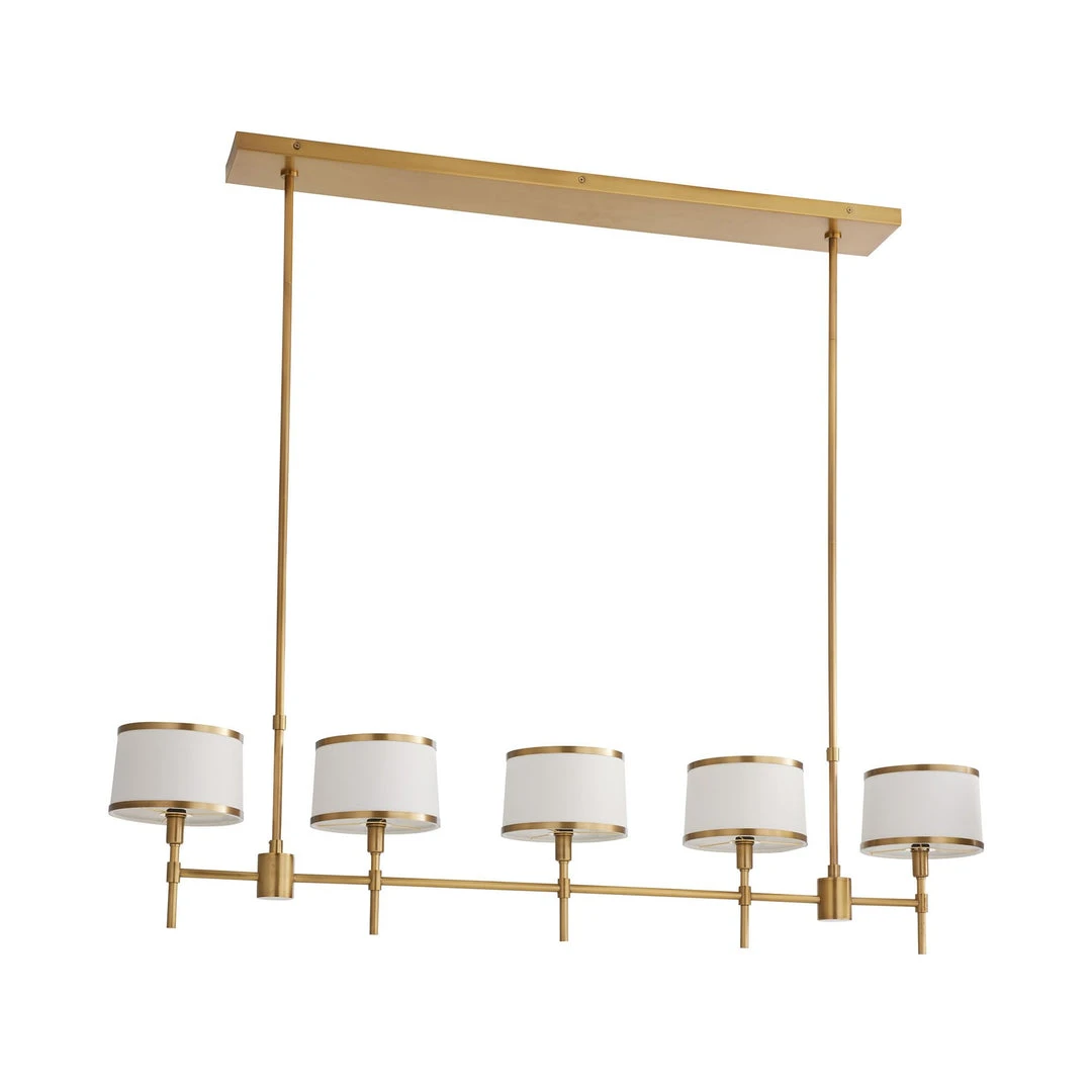 Arteriors Home Luciano Linear Chandelier Antique Brass New Arrivals 5 Arteriors Home Luciano Linear Chandelier Antique Brass New Arrivals