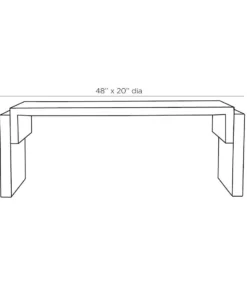 Arteriors Home Luke Cocktail Table