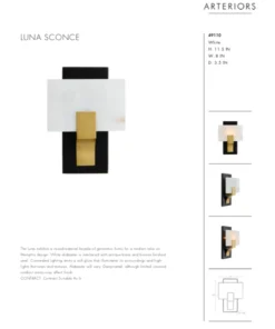 Arteriors Home Luna Sconce New Arrivals 17 Arteriors Home Luna Sconce New Arrivals