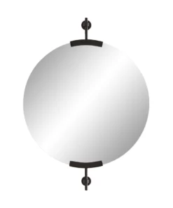 Arteriors Home New Arrivals Madden Round Mirror Bronze