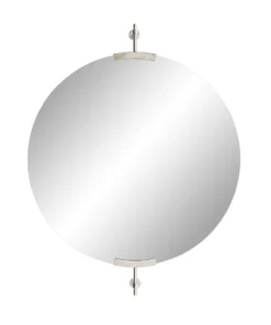 Arteriors Home New Arrivals Madden Round Mirror Polished Silver