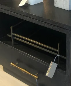 Arteriors Home New Arrivals Mallory Side Table Ebony