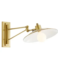 Arteriors Home New Arrivals Nox Sconce Antique Brass