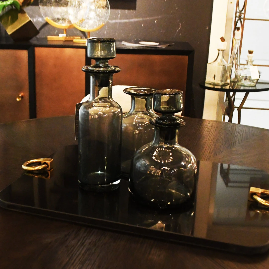 Arteriors Home O'Connor Decanters Set Of 3 New Arrivals 2 Arteriors Home O'Connor Decanters Set Of 3 New Arrivals