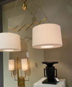 Arteriors Home Pantograph Pendant Antique Brass