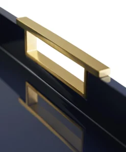 Arteriors Home Parker Large Tray Navy New Arrivals 11 Arteriors Home Parker Large Tray Navy New Arrivals