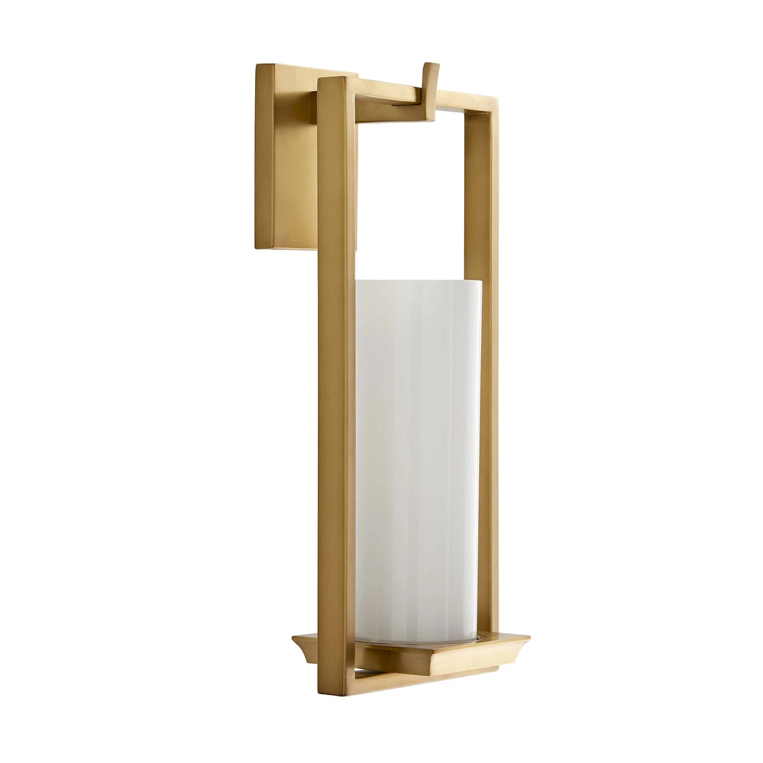 Arteriors Home New Arrivals Pillar Sconce Antique Brass 4 Arteriors Home New Arrivals Pillar Sconce Antique Brass