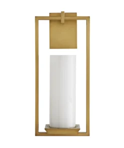 Arteriors Home New Arrivals Pillar Sconce Antique Brass