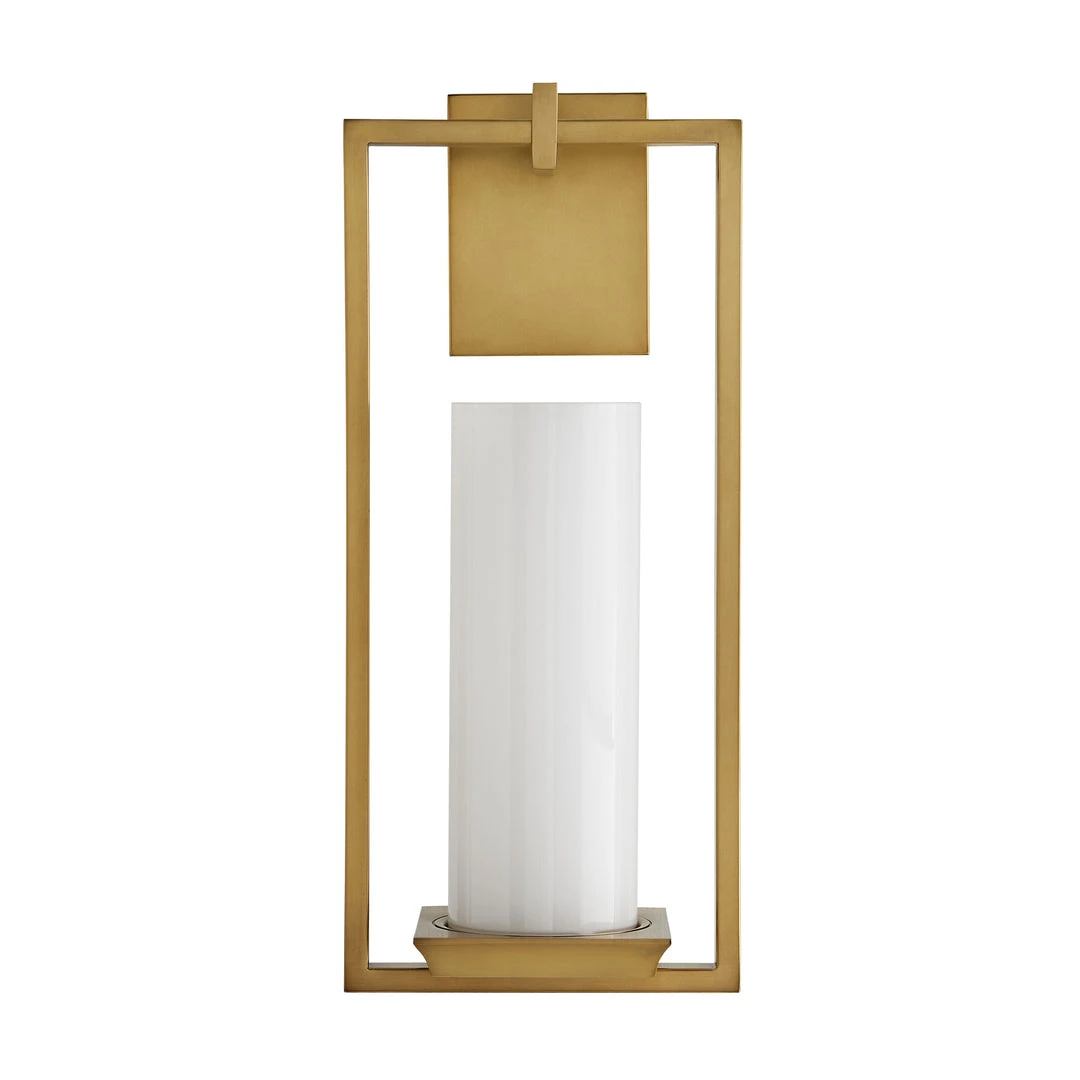 Arteriors Home New Arrivals Pillar Sconce Antique Brass 1 Arteriors Home New Arrivals Pillar Sconce Antique Brass