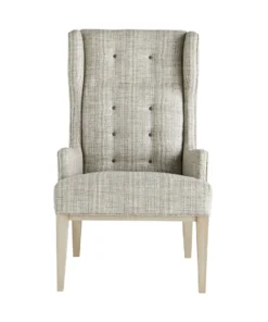 Arteriors Home Idol Wing Chair Platinum Tweed Smoke 14 Arteriors Home Idol Wing Chair Platinum Tweed Smoke