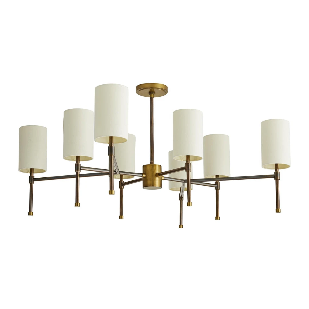 Arteriors Home Remington Chandelier Antique Brass 1 Arteriors Home Remington Chandelier Antique Brass