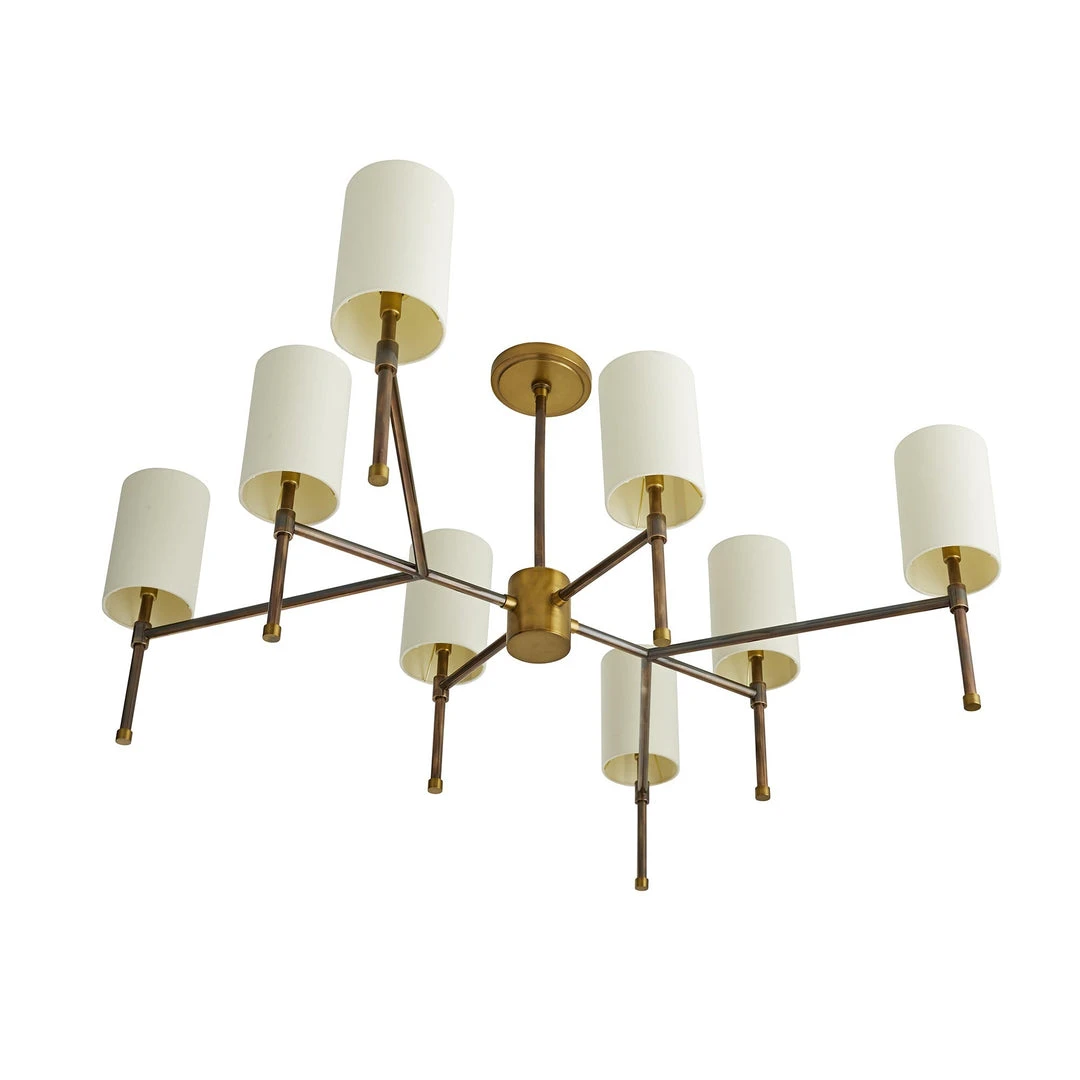 Arteriors Home Remington Chandelier Antique Brass 4 Arteriors Home Remington Chandelier Antique Brass
