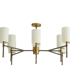 Arteriors Home Remington Chandelier Antique Brass 17 Arteriors Home Remington Chandelier Antique Brass