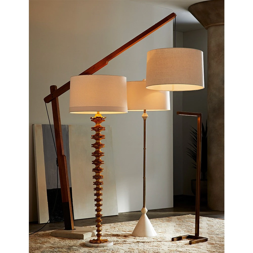 Arteriors Home Salford Floor Lamp Vintage Brass 2 Arteriors Home Salford Floor Lamp Vintage Brass