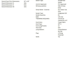 Arteriors Home New Arrivals Salford Floor Lamp Polished Nickel