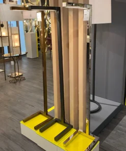 Arteriors Home New Arrivals Salford Floor Lamp Polished Nickel