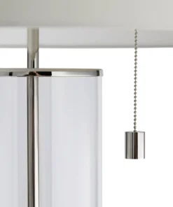 Arteriors Home New Arrivals Savannah Lamp Polished Nickel