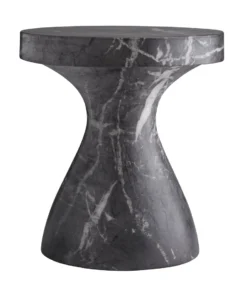 Arteriors Home Serafina Small Accent Table Faux Black Marble New Arrivals