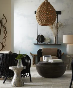 Arteriors Home New Arrivals Serafina Small Accent Table Sahara