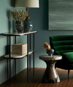 Arteriors Home New Arrivals Serafina Small Accent Table Sahara