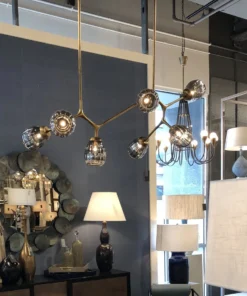 Arteriors Home New Arrivals Smyth Chandelier Antique Brass