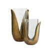 Arteriors Home New Arrivals Sonia Vases Set Antique Brass