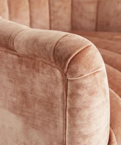 Arteriors Home New Arrivals Springsteen Chair Dusty Rose Velvet Swivel