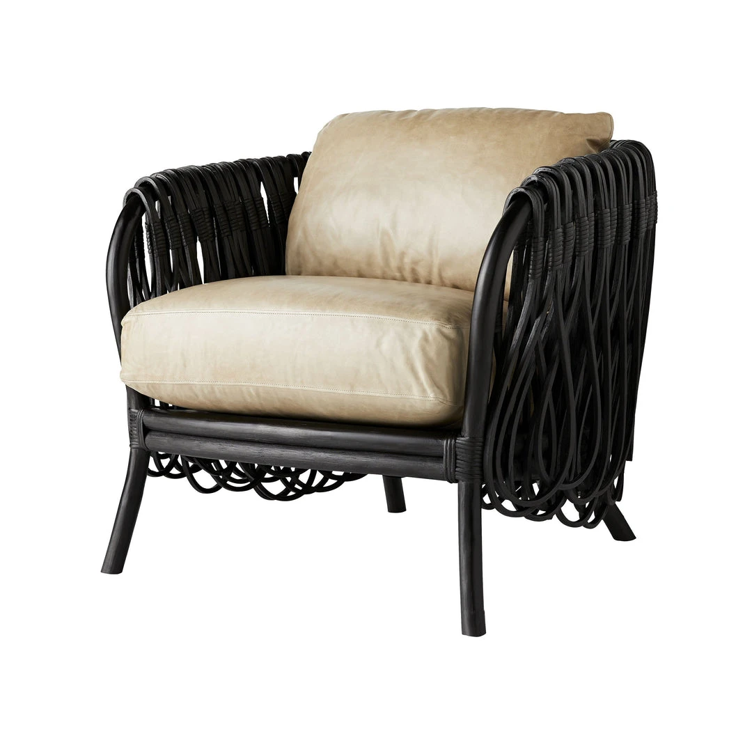 Arteriors Home New Arrivals Strata Lounge Chair Black 1 Arteriors Home New Arrivals Strata Lounge Chair Black