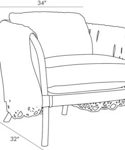 Arteriors Home New Arrivals Strata Lounge Chair Gray Wash