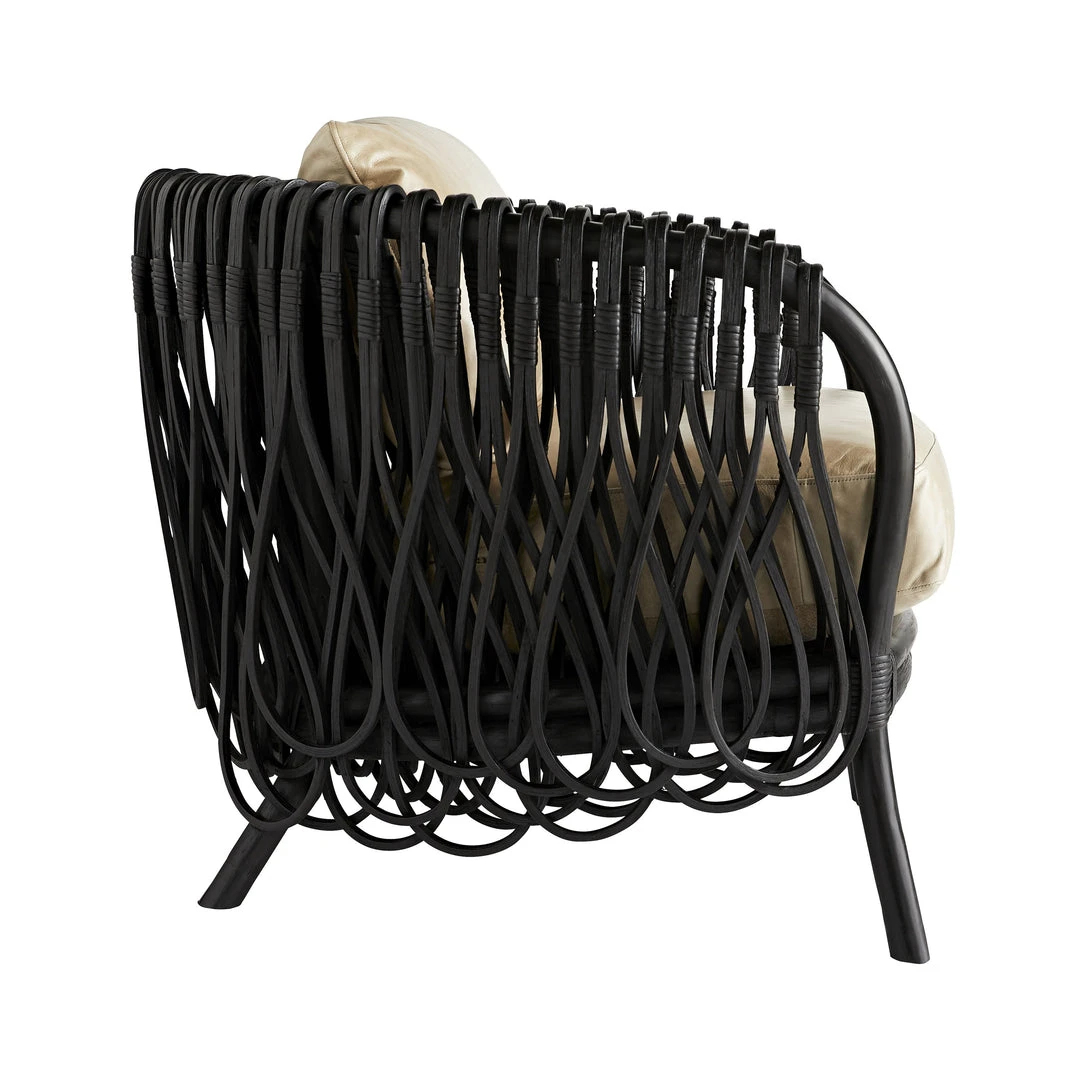 Arteriors Home New Arrivals Strata Lounge Chair Black 6 Arteriors Home New Arrivals Strata Lounge Chair Black