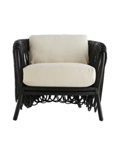 Arteriors Home Strata Lounge Chair Muslin