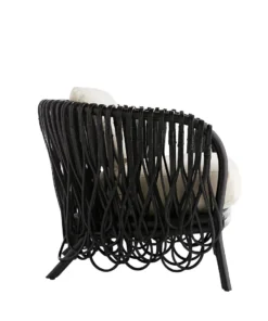 Arteriors Home Strata Lounge Chair Muslin