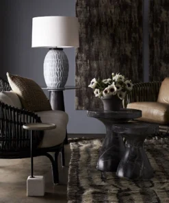 Arteriors Home New Arrivals Strata Lounge Chair Gray Wash