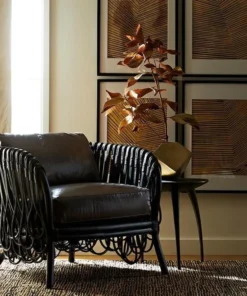 Arteriors Home Strata Lounge Chair Graphite New Arrivals