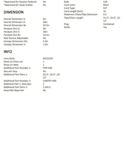 Arteriors Home Sumter Candle Pendant