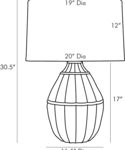 Arteriors Home New Arrivals Tangier Lamp Eggshell 19 Arteriors Home New Arrivals Tangier Lamp Eggshell