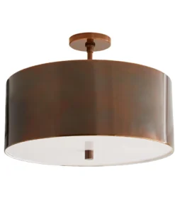 Arteriors Home Tarbell Semi Flush Heritage Brass New Arrivals