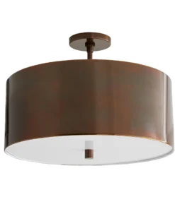 Arteriors Home Tarbell Semi Flush Heritage Brass New Arrivals