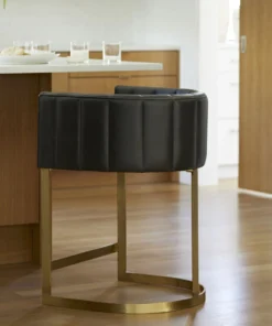 Arteriors Home New Arrivals Tatum Counter Stool Graphite