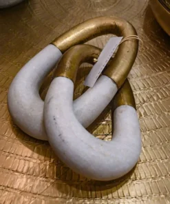 Arteriors Home New Arrivals Terra Sculpture White Marble