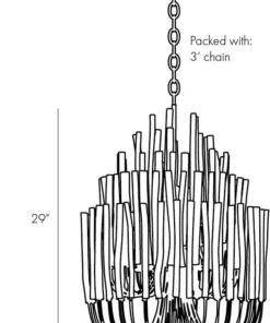 Arteriors Home Tilda Small Chandelier Black New Arrivals